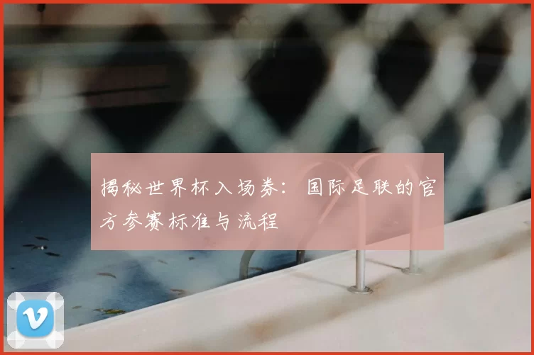 揭秘世界杯入场券:国际足联的官方参赛标准与流程