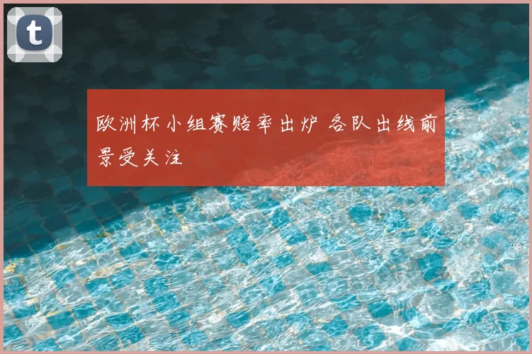 欧洲杯小组赛赔率出炉 各队出线前景受关注