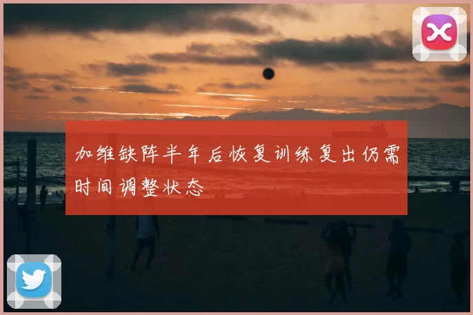 加维缺阵半年后恢复训练复出仍需时间调整状态